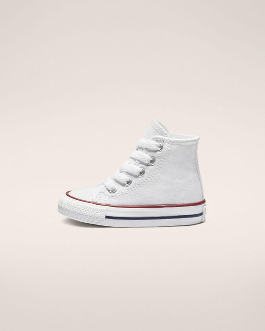 Tenisky Vysoke Converse Chuck Taylor All Star Klasické Chlapcenske Biele | SK BZKXS2